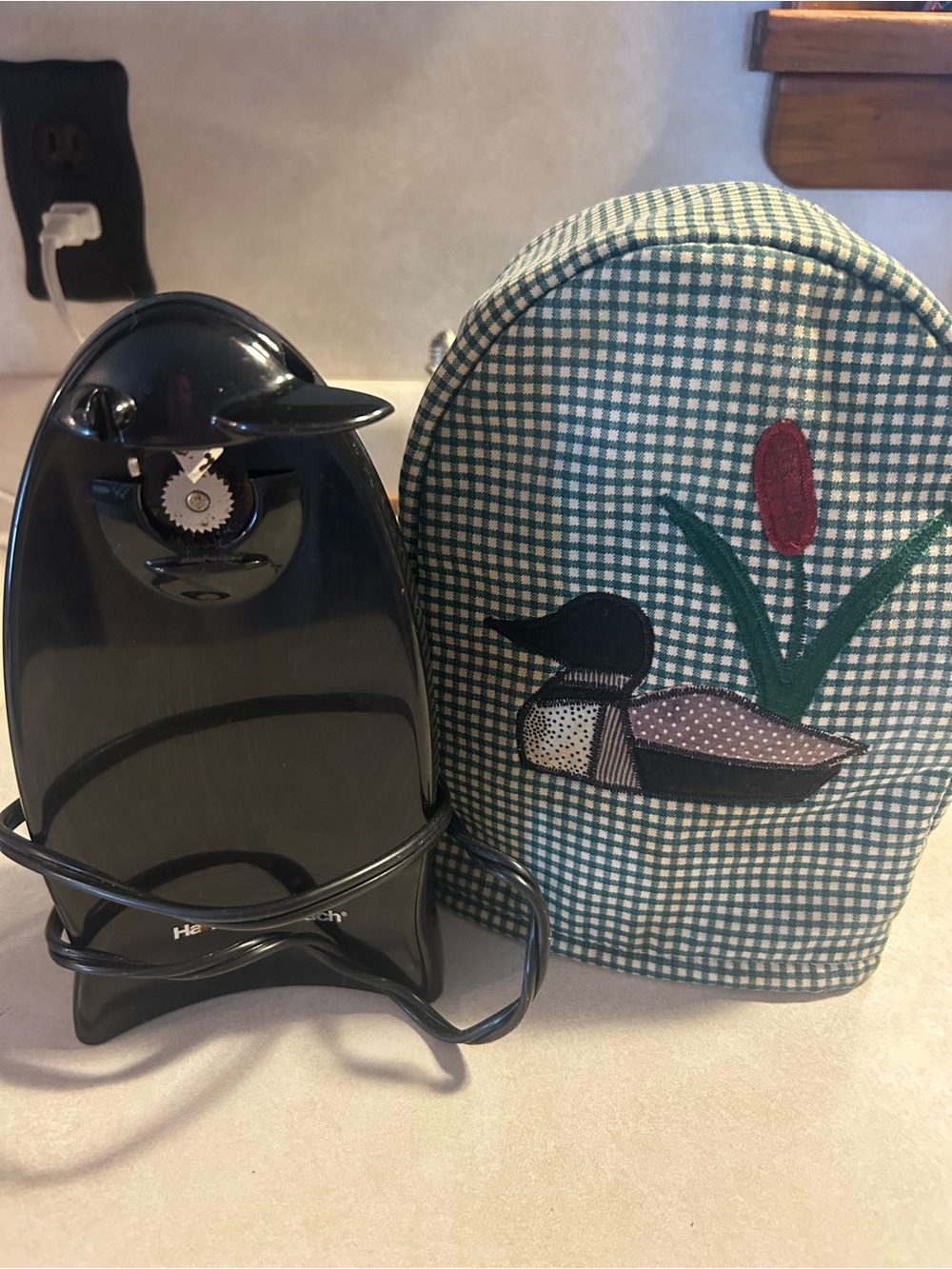 Can Opener with Loon Cover